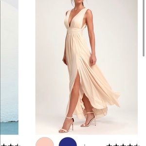 Lulus heavenly hues dress